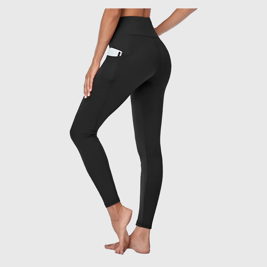 M2M STYLE Women's High Waisted Leggings with Pockets