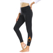M2M STYLE Women's Thermal Fleece Lined Leggings with Pockets