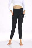 M2M STYLE Women's Thermal Fleece Lined Leggings with Pockets
